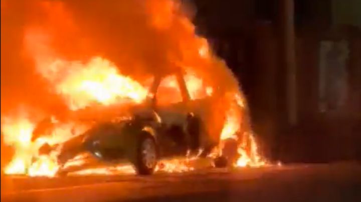 Se reportan actos de violencia en Celaya e Irapuato; agreden tiendas e incendian automóviles