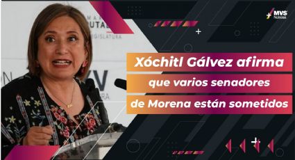 Alejandro Armenta al frente del Senado puede provocar una ruptura en Morena: Xóchitl Gálvez