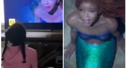 El tráiler de 'La Sirenita' provoca emotiva reacción de una niña; 'es morena como yo'