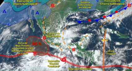 Surge ciclón tropical en el Pacífico, podría impactar en estos estados