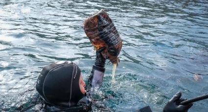 En Portugal logran dos récords Guinness por limpiar el mar y exposición submarina