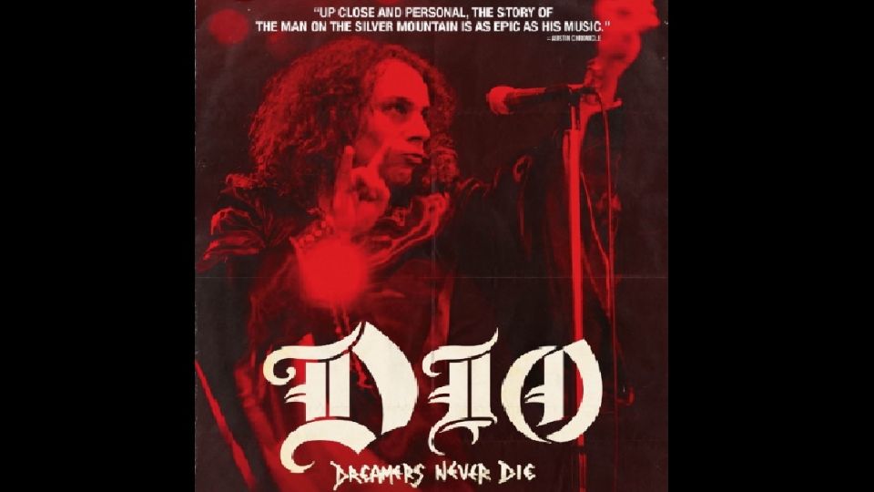 Cartel oficial del documental 'Dio: Dreamers Never Die'