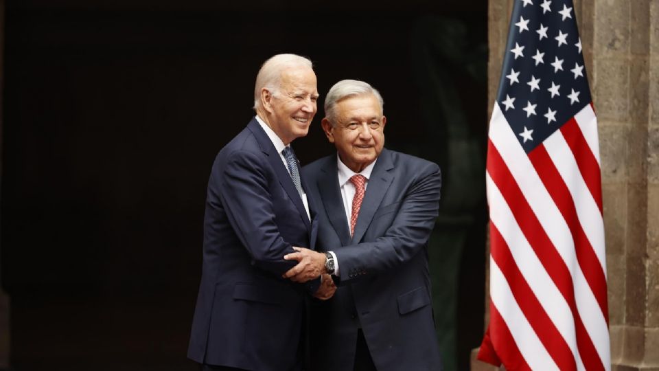 Joe Biden y Andrés Manuel López Obrador, presidentes de EU y México