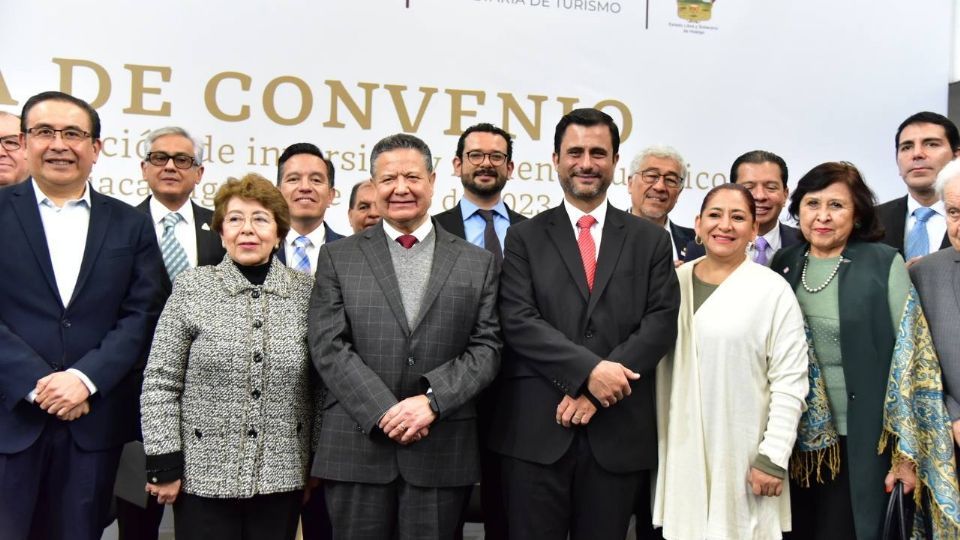 Hidalgo y Concanaco Servytur firman convenio para nueva ruta de inversiones.