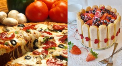 ¡Pizza y pastel sin límites! Hoy es el día de romper la dieta