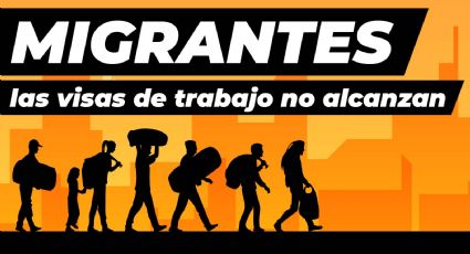 Migrantes: las visas de trabajo no alcanzan