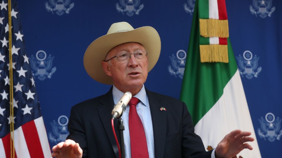 El embajador de Estados Unidos en México, Ken Salazar