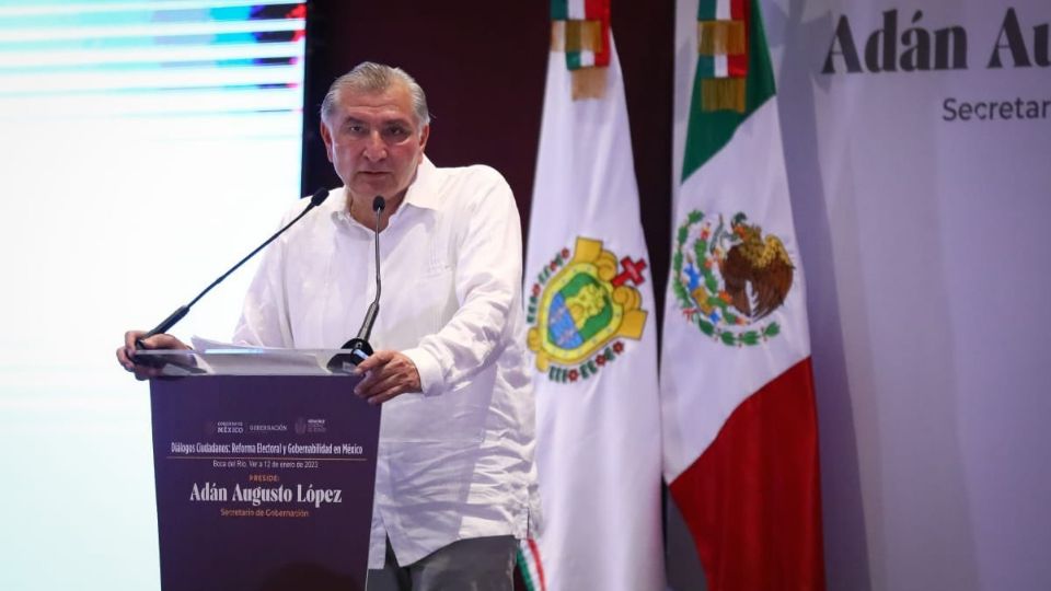 Adán Augusto López, secretario de Gobernación.