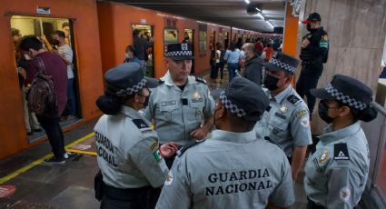 Guardia Nacional se va del Metro; se mantiene en labores nocturnas