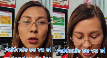 ¿A dónde va el ‘redondeo’ que piden en las tiendas OXXO?, empleada explica en TikTok