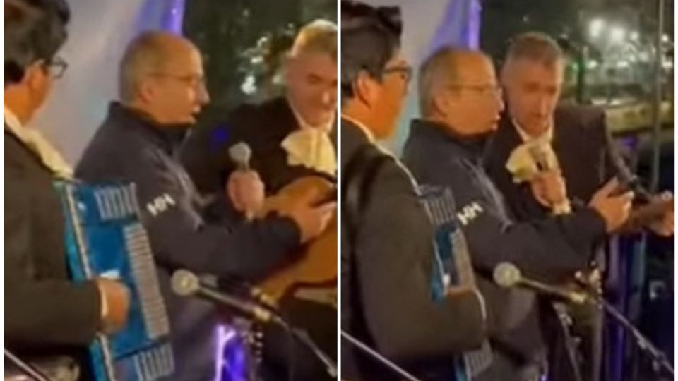 Felipe Calderón canta ‘El Martes me Fusilan’ en un prestigioso club náutico.