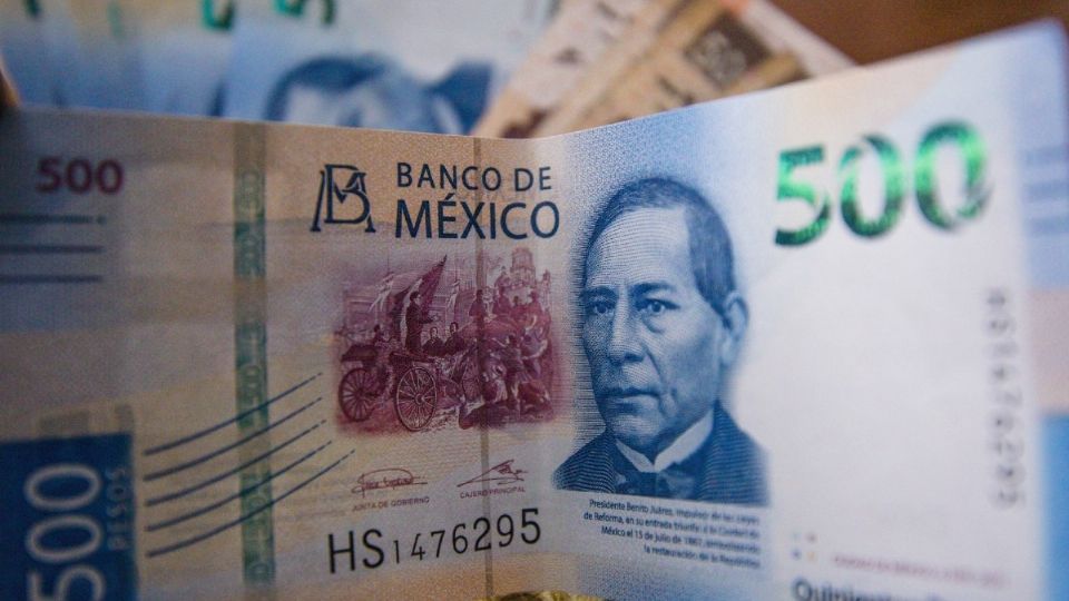 Billetes de 500 pesos.