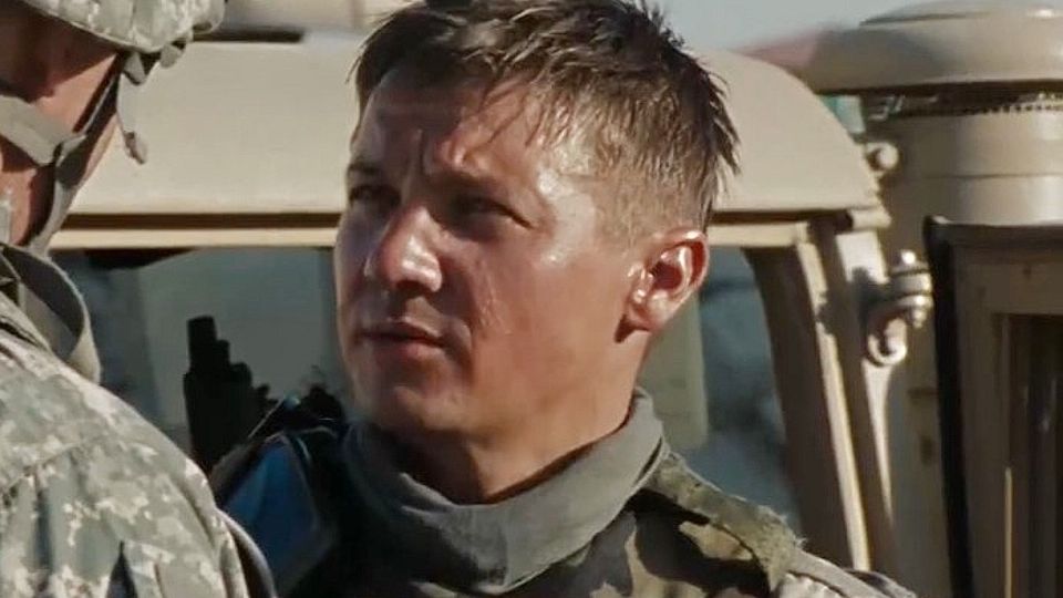 Jeremy Renner en la película 'En Tierra Hostil'.