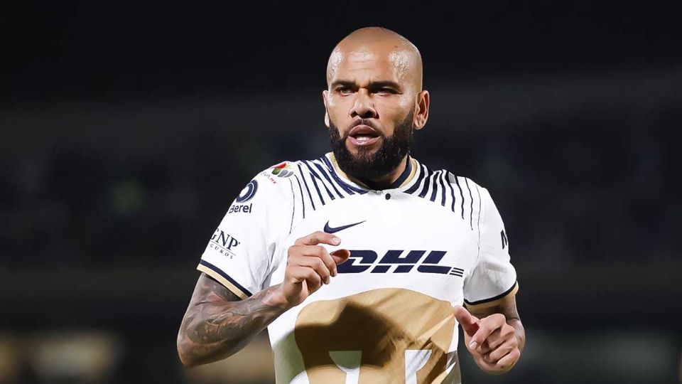 Dani Alves, jugador brasileño de la UNAM