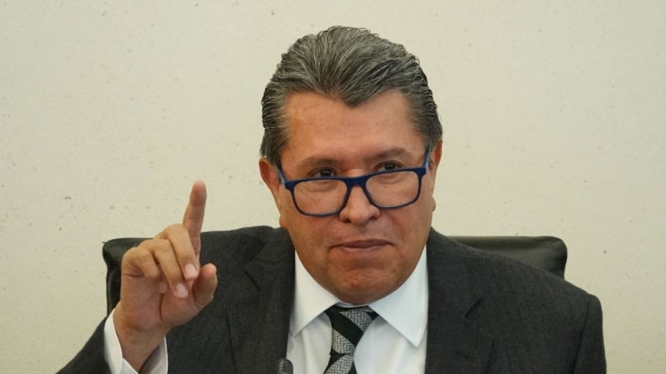 Ricardo Monreal, coordinador de Morena en el Senado.