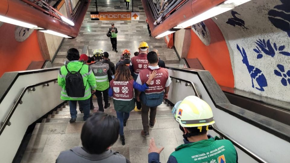 Metro Barranca del Muerto.