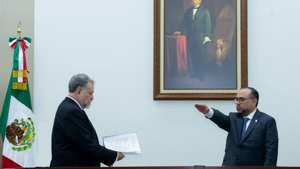 El magistrado Presidente platicó con Juan Manuel Jiménez acerca del plan de trabajo a seguir.