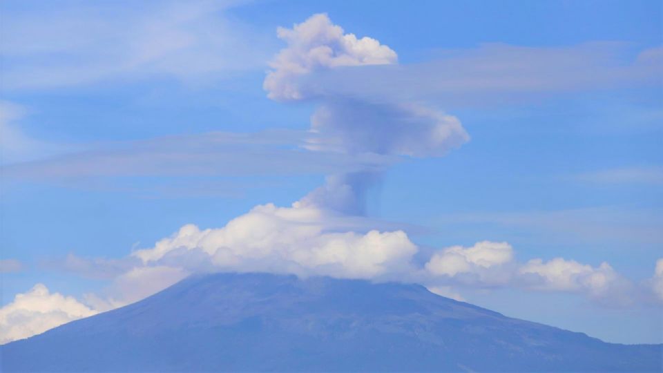 El Popocatépetl es el segundo volcán más alto de México con 5 mil 426 metros sobre el nivel del mar.