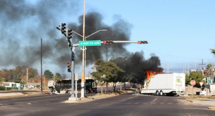 En Culiacán se reportan bloqueos carreteros y un nuevo enfrentamiento entre grupos armados