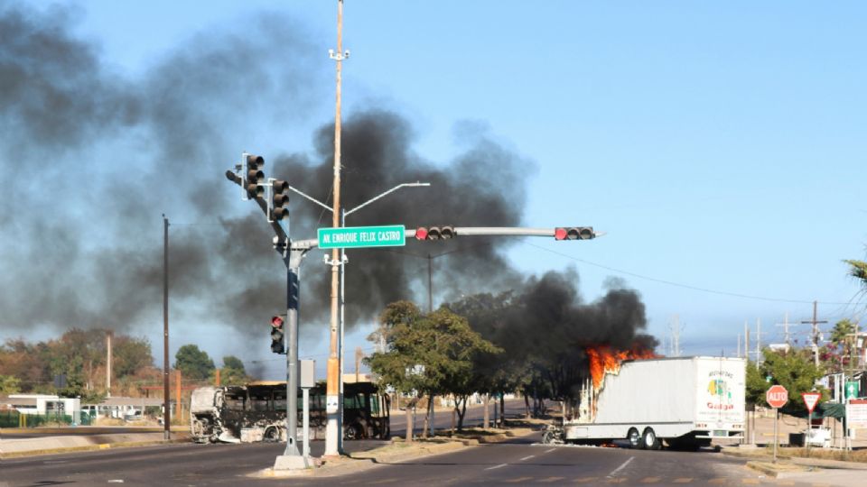 Violencia en Culiacán tras la captura de Ovidio Guzmán