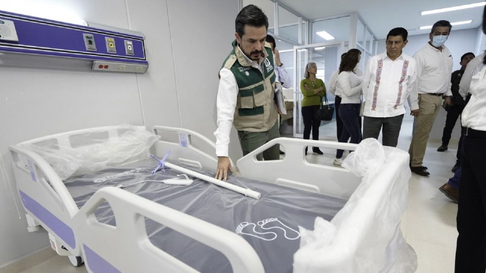 Se tienen avances en la planeación de obra, inversión, equipamiento y servicios médicos.