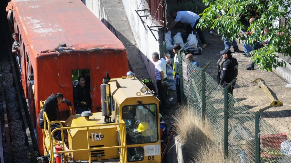 Metro trabaja en condiciones precarias.