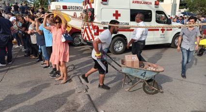 Techo de iglesia en Tamaulipas colapsa en pleno bautizo; reportan varias víctimas