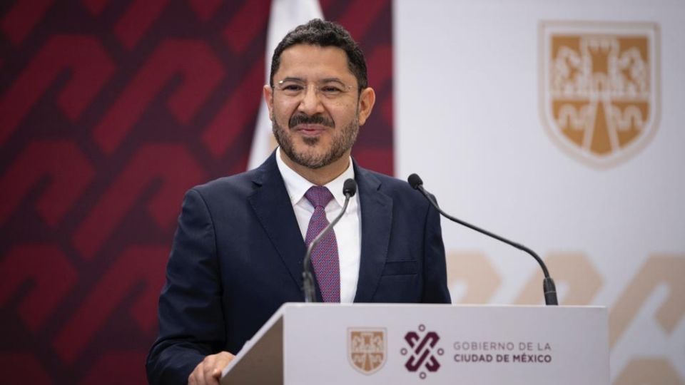 Martí Batres, jefe de Gobierno de la CDMX.