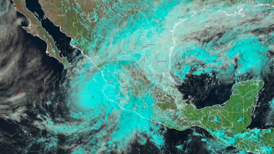 Huracán 'Lidia', podría intensificarse a categoría 4 en las próximas horas.