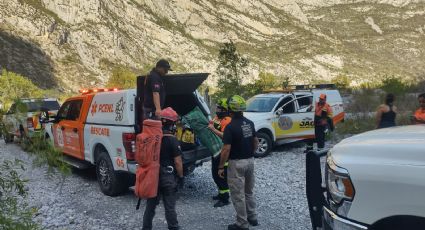 Cae persona a acantilado camino a la Cueva de la Virgen en La Huasteca