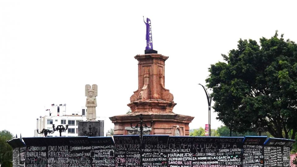 Glorieta de las Mujeres que Luchan.