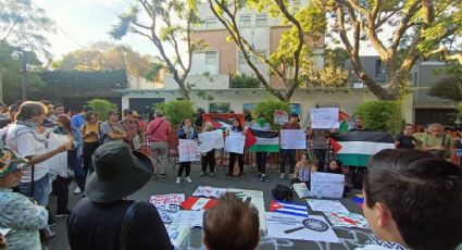 Condena embajada de Israel actos vandálicos frente a sus instalaciones