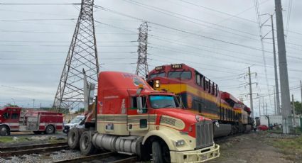 Reportan dos choques contra el Tren en el área metropolitana de Monterrey