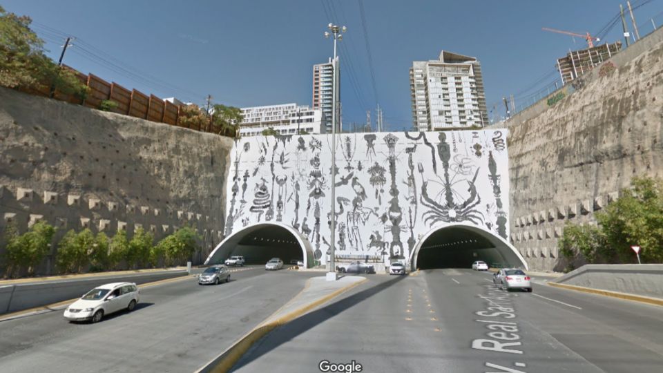 Túnel de la Loma Larga en San Pedro.