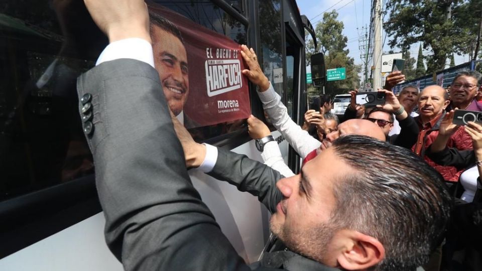 Omar García Harfuch, aspirante a la Coordinación en Defensa de la Transformación en la Ciudad de México.