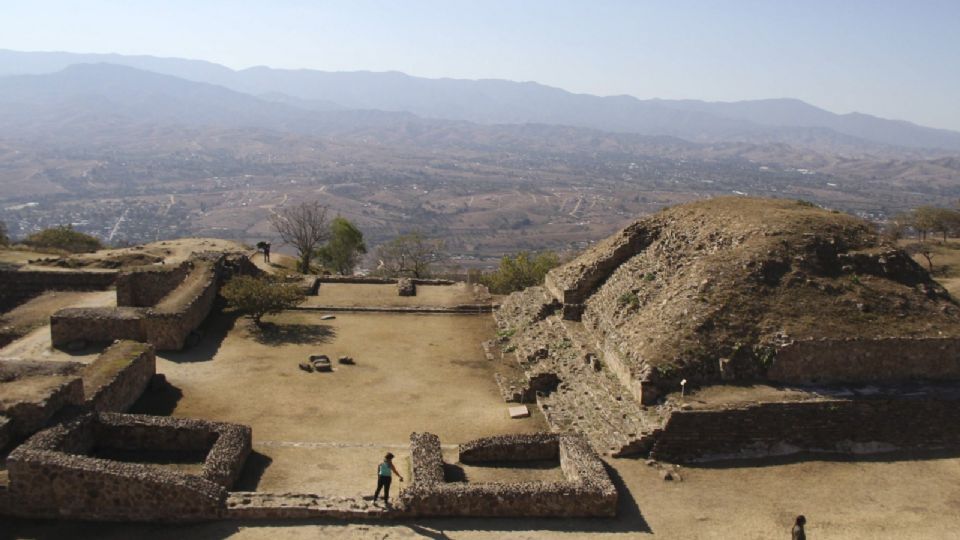 Zona arqueológica de Monte Albán.