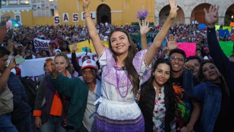 Sasil de León, orgullosa de ser la única mujer en representar al estado de Chiapas en la Cámara de Senadores