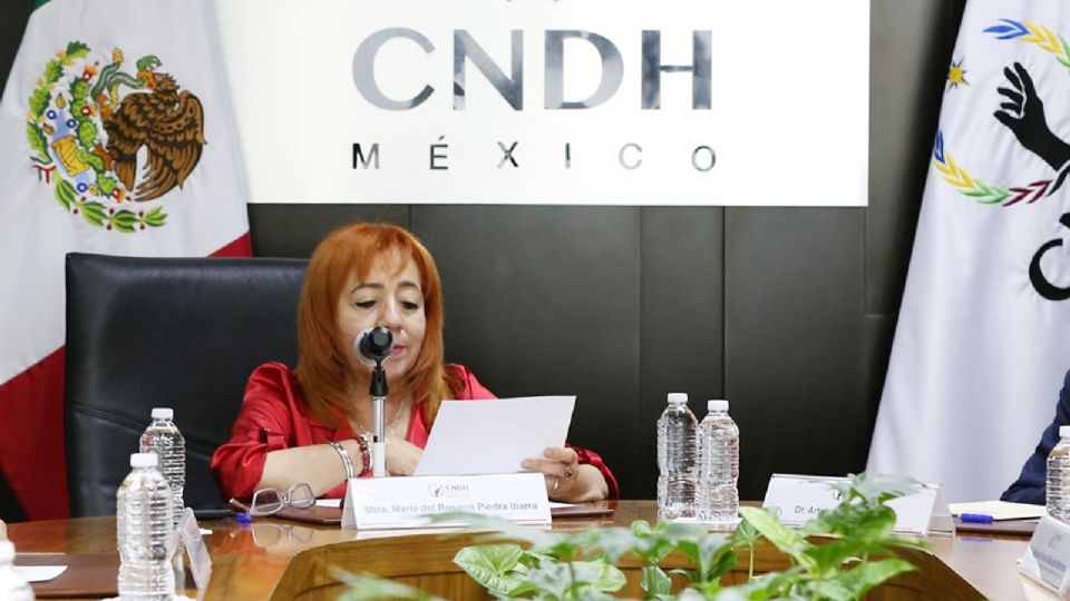 Rosario Piedra Ibarra, presidenta de la CNDH.