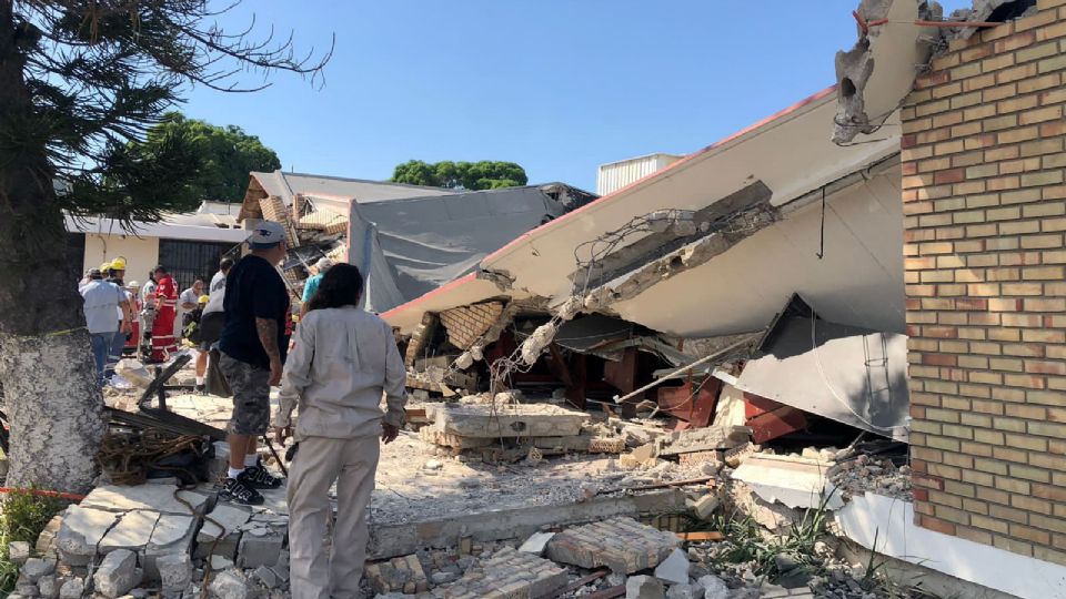 Sube a 12 el número de muertos por derrumbe en techo de iglesia en Ciudad Madero.