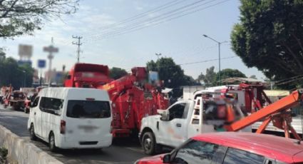 Transportistas bloquean autopista México- Querétaro por más de 5 horas