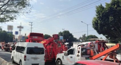 Transportistas bloquean autopista México- Querétaro por más de 5 horas
