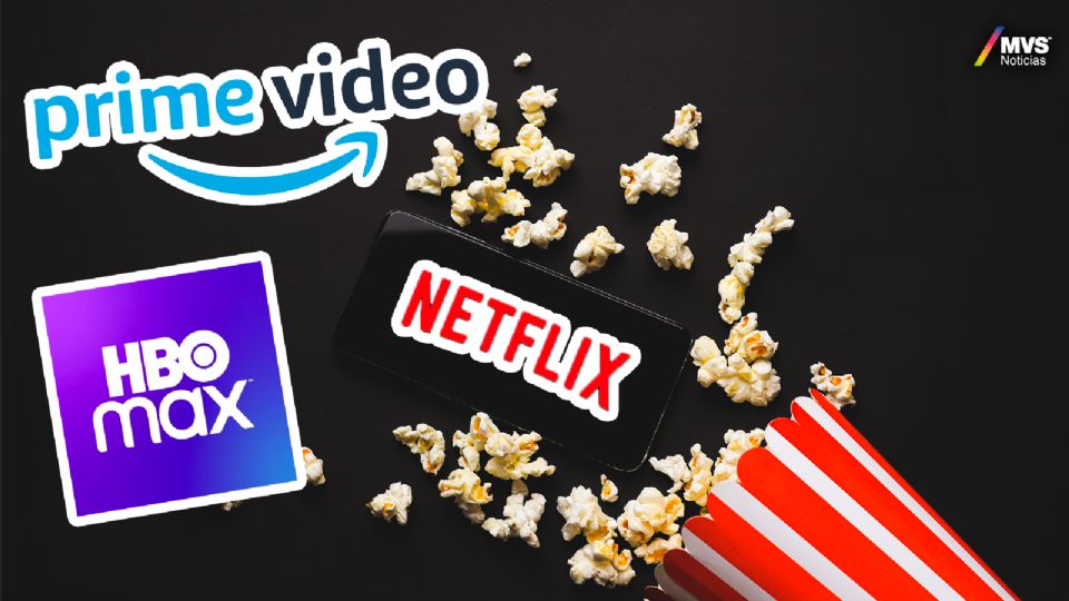 Netflix, Amazon Prime y HBO Max son plataformas de streaming.