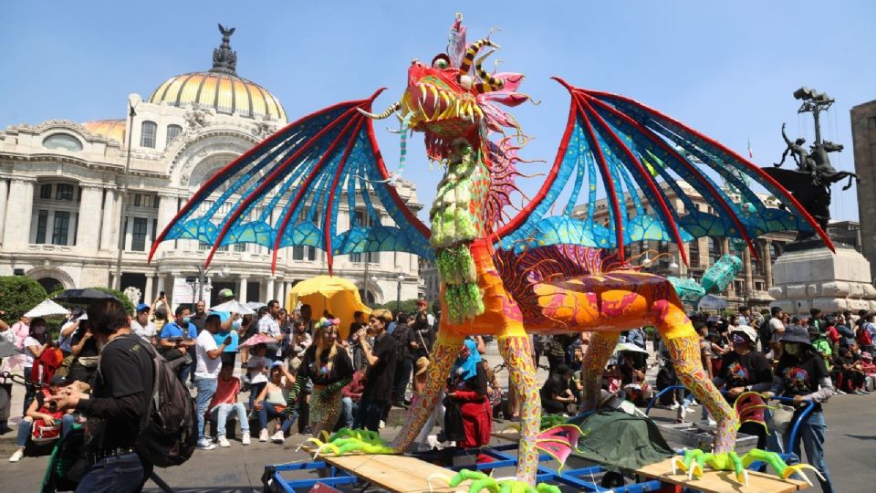 Concurso de alebrijes monumentales del Museo de Arte Popular