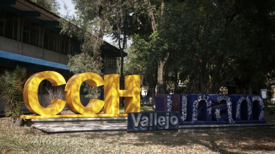 Aspecto de la fachada del CCH Vallejo.