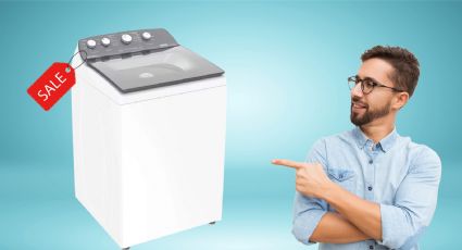 Lavadora Whirlpool automática con 5 mil 500 pesos de descuento en Coppel