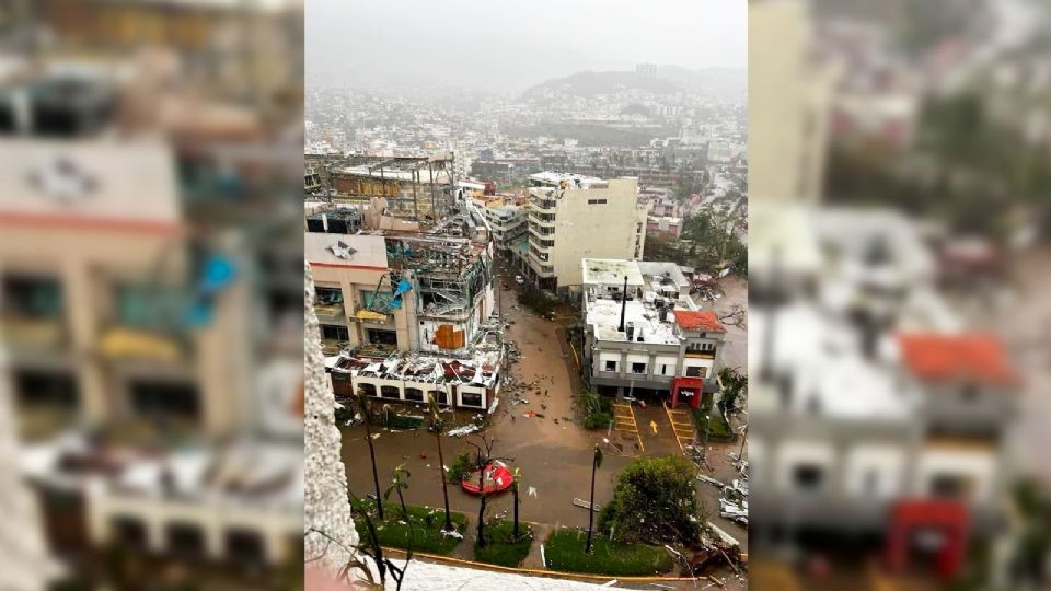 El paso del huracán 'Otis' causó graves afectaciones en Guerrero.