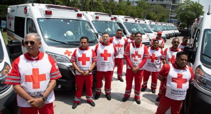 Cruz Roja instaura centro de acopio en CDMX para los damnificados por el Huracán Otis