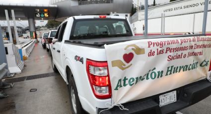 Parte caravana de mil servidores de la nación hacia Acapulco