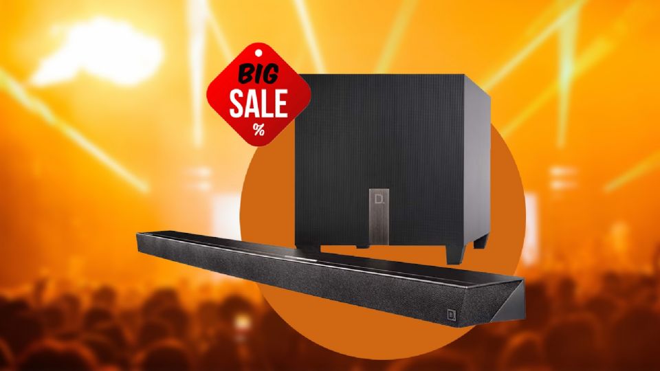 La oferta de esta barra de sonido está disponible en la tienda virtual de Liverpool.