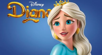 Nombres de niña en 3D con diseño de las princesas de Disney, hechos con Ideogram AI